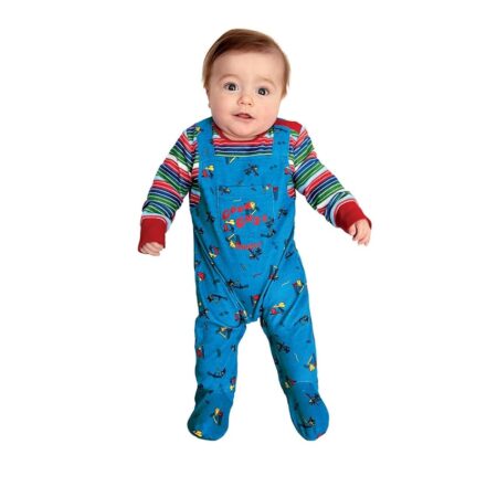 offerta a tempo: smiffys chucky baby costume bambola assassina, blu — 19% da 31,29 € a 25,49 €