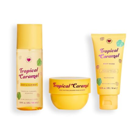 offerta a tempo: i heart revolution, tropical caramel bath & body gift set — 20% da 12,99 € a 10,44 €