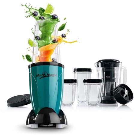 offerta a tempo: gourmetmaxx mr. magic mixer | smoothie maker con confezione di accessori xxl | 18 — 11% da 49,99 € a 44,64 €