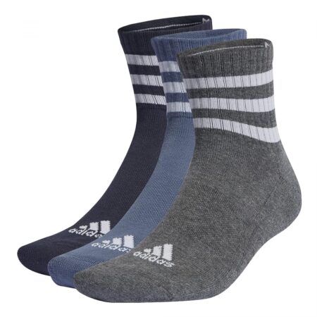 offerta a tempo: adidas unisex adulto 3 stripes cushioned sportswear mid cut socks 3 pairs — 31% da 13,00 € a 8,99 €