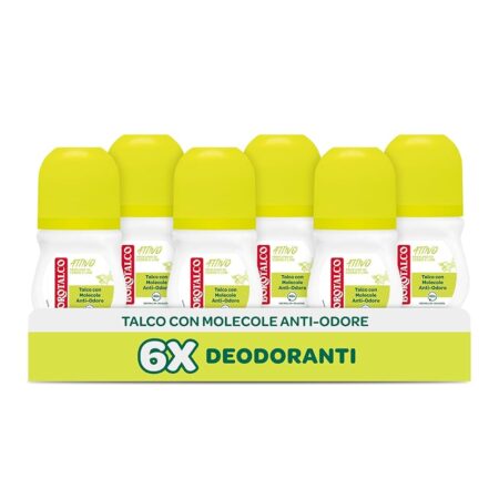 offerta a tempo: borotalco, deodorante roll on attivo giallo — 19% da 25,99 € a 21,14 €