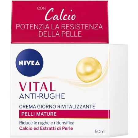 offerta a tempo: nivea vital antirughe crema giorno viso rivitalizzante per pelli mature — 43% da 11,94 € a 6,79 €