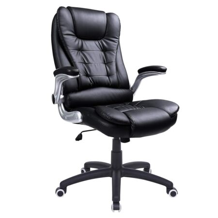 offerta a tempo: songmics sedia da ufficio con schienale alto, cuscino portatesta e seduta spessa — 21% da 119,99 € a 94,99 €