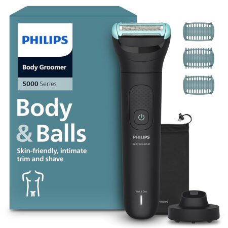 offerta a tempo: philips bodygroom serie 5000 rifinitore per uomo con sistema a tripla protezione — 38% da 79,99 € a 49,99 €