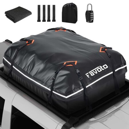 offerta a tempo: favoto box impermeabile portapacchi da tetto auto — 50% da 79,99 € a 39,99 €