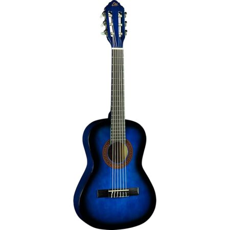 offerta a tempo: eko guitars cs 2 blue burst chitarra classica serie studio, scala 1/2 — 14% da 62,99 € a 53,90 €