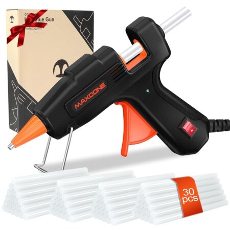 offerta a tempo: pistola colla a caldo + 30 stick di colla — 41% da 15,99 € a 9,48 €