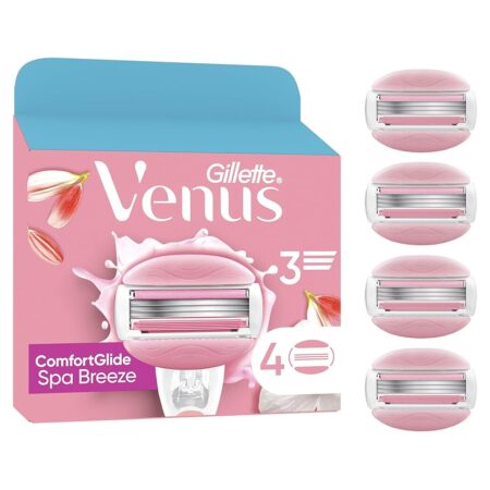 offerta a tempo: gillette venus comfortglide spa breeze lamette di ricambio, 4 lamette di ricambio — 31% da 15,97 € a 10,99 €