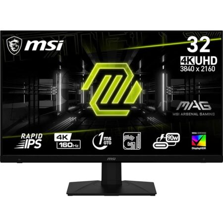 offerta a tempo: msi mag 322upf monitor gaming 32" uhd pannello ips rapid (3840 x 2160) — 31% da 478,99 € a 329,99 €