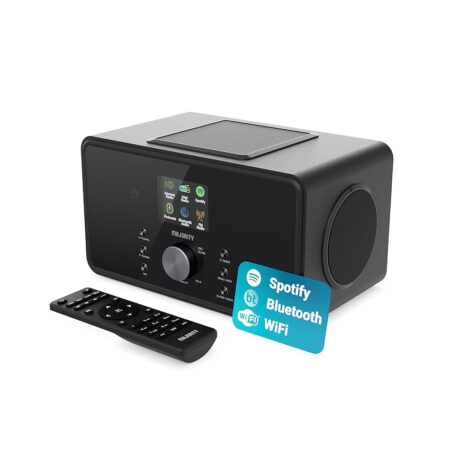 offerta a tempo: radio dab+ wifi con bluetooth e subwoofer integrato 2.1 | internet radio digitale — 13% da 159,95 € a 139,95 €