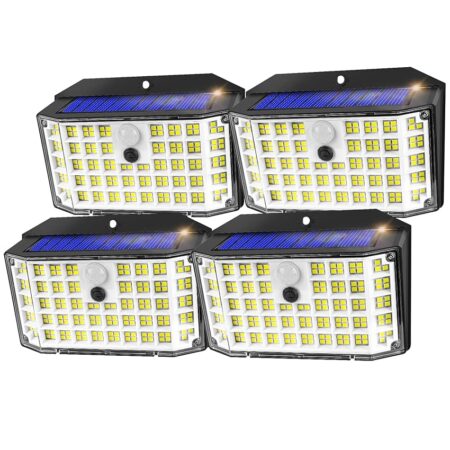 offerta a tempo: 4 lampade led da giardino alimentate ad energia solare — 37% da 26,99 € a 16,99 €