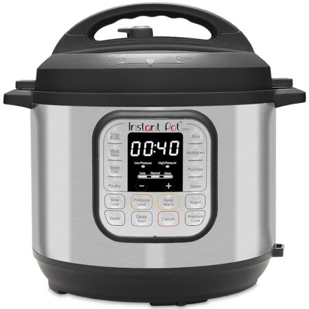offerta a tempo: instant pot duo 80 7 in 1 pentola a pressione elettrica/ vaporiera / scaldavivande — 24% da 129,99 € a 99,22 €