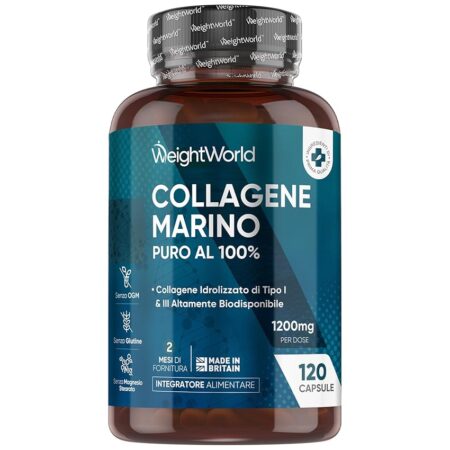 offerta a tempo: collagene marino idrolizzato da 1200mg, 100% puro — 27% da 19,99 € a 14,52 €