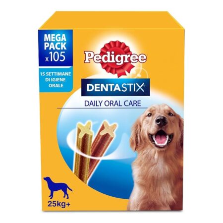 offerta a tempo: pedigree dentastix snack per la igiene orale (cane grande +25 kg) — 19% da 38,99 € a 31,70 €