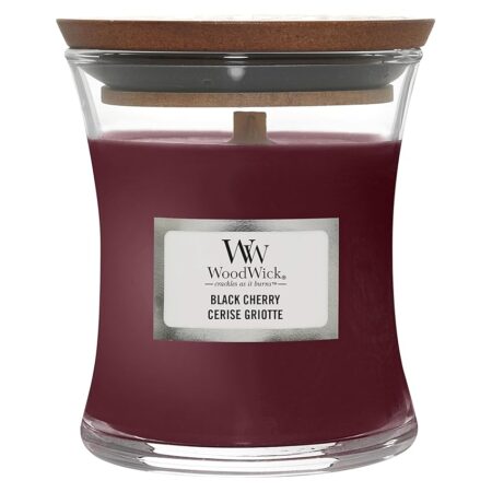 offerta a tempo: woodwick candela profumata con stoppino scoppiettante | candela a clessidra piccola — 24% da 12,90 € a 9,78 €