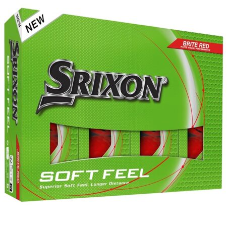 offerta a tempo: srixon soft feel brite palline da golf ad alta visibilità e tocco ultra — 11% da 28,00 € a 24,90 €