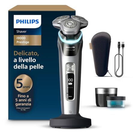 offerta a tempo: philips i9000 rasoio elettrico con tecnologia skin iq — 60% da 499,99 € a 199,99 €