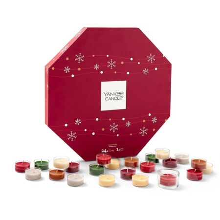 offerta a tempo: calendario dell'avvento yankee candle 2025 | set regalo di candele profumate | 24 — 15% da 44,99 € a 38,24 €