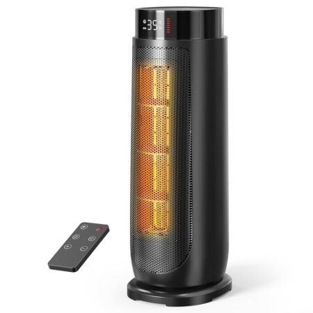 offerta a tempo: aroeve stufetta elettrica basso consumo, potente 2000w ptc stufa elettrica — 15% da 69,99 € a 59,49 €