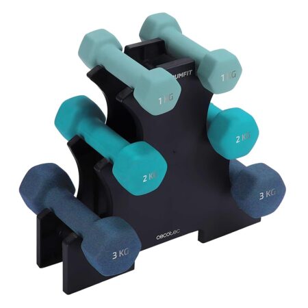 offerta a tempo: cecotec set di manubri esagonali sweatproof — 11% da 43,90 € a 38,90 €