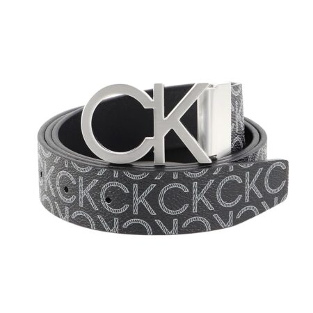 offerta a tempo: tommy hilfiger uomo cintura ck rev.adj. new mono belt 3.5 cm cintura in pelle sintetica — 36% da 69,90 € a 45,02 €