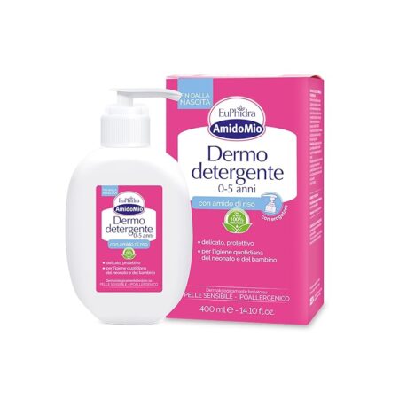 offerta a tempo: euphidra amidomio dermo detergente 0 5 anni delicato pelle sensibile – 400 ml — 31% da 9,20 € a 6,32 €