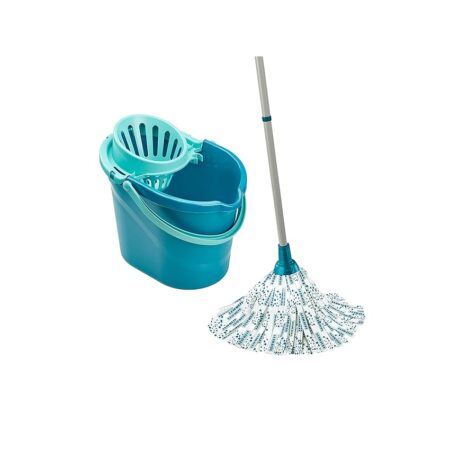 offerta a tempo: leifheit set classic mop pavimenti in viscosa con fibre assorbenti — 33% da 14,99 € a 9,99 €