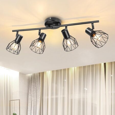 offerta a tempo: dehobo faretti da soffitto orientabili, lampada da parete led moderno industriale — 15% da 38,99 € a 33,14 €