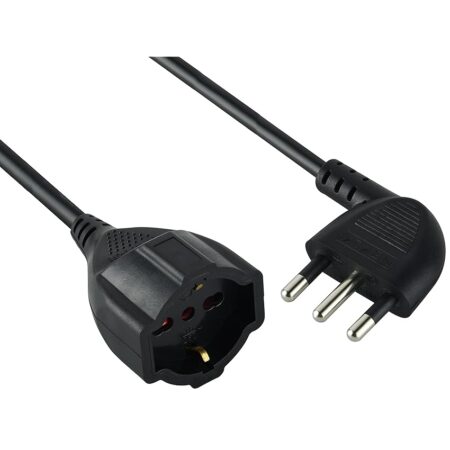 offerta a tempo: electraline 46109 prolunga 5 mt spina 16a e presa polivalente (schuko + 10/16a) — 28% da 15,89 € a 11,52 €