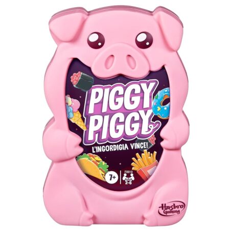 offerta a tempo: hasbro gaming piggy piggy, gioco da tavola di strategia per bambini — 35% da 12,99 € a 8,49 €
