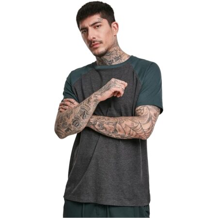 offerta a tempo: urban classics raglan contrast tee, maglietta uomo — 23% da 12,90 € a 9,99 €