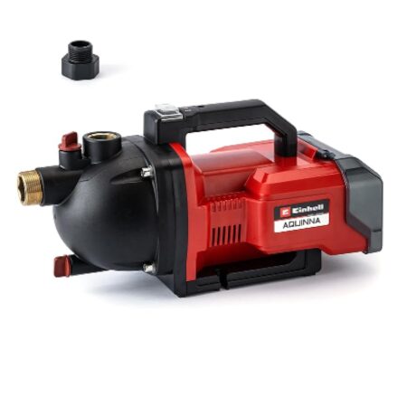 offerta a tempo: einhell aquinna 36/30 pompa da giardino a batteria power x change (36v) — 23% da 142,95 € a 110,40 €