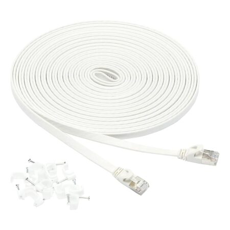 offerta a tempo: amazon basics cavo patch per connessione internet, piatto rj45 cat — 12% da 11,39 € a 9,97 €