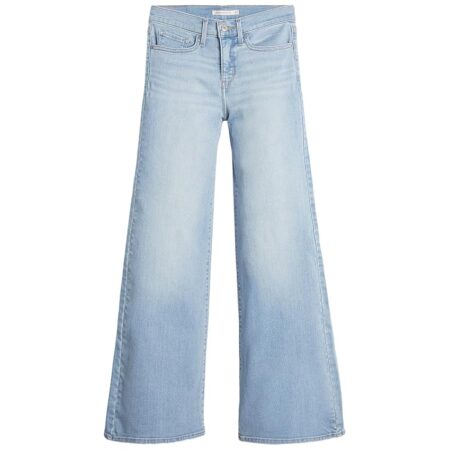 offerta a tempo: levi's 318 shaping wide leg jeans, tall glass of water — 27% da 100,00 € a 72,58 €