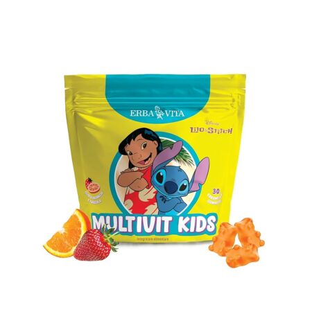 offerta a tempo: erba vita multivit kids integratore alimentare per bambini 30 gummies — 35% da 8,90 € a 5,75 €
