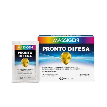 offerta a tempo: massigen pronto difesa buste, 14 buste monodose da 6 g — 22% da 10,90 € a 8,50 €