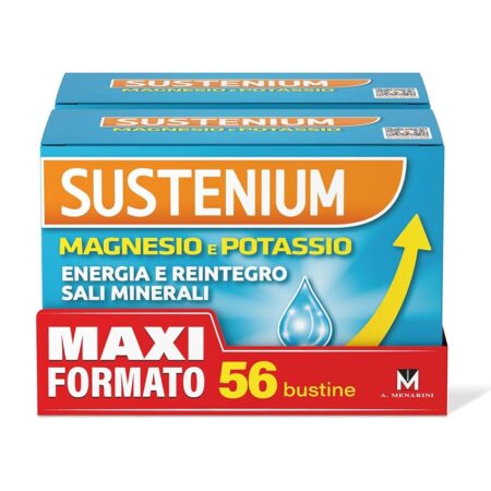offerta a tempo: sustenium magnesio e potassio integratore alimentare per reintegrare i sali minerali — 24% da 19,50 € a 14,80 €