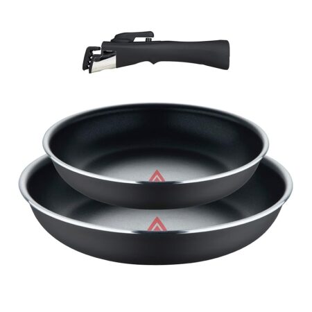 offerta a tempo: bergner – set di 3 padelle antiaderenti da cucina — 47% da 49,99 € a 26,60 €