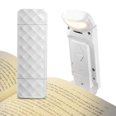 offerta a tempo: aiqinu luce per lettura libri a letto, 3 colorii led luci — 15% da 9,79 € a 8,32 €