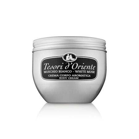 offerta a tempo: tesori d'oriente crema corpo profumata muschio bianco, texture setosa che nutre la pelle — 30% da 4,99 € a 3,49 €