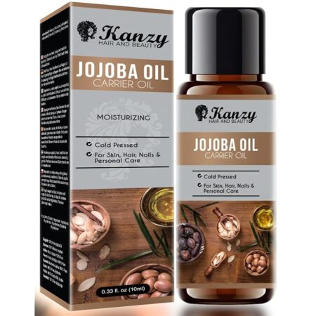 offerta a tempo: kanzy olio di jojoba biologico per capelli, unghie, ciglia e sopracciglia — 45% da 10,90 € a 5,99 €