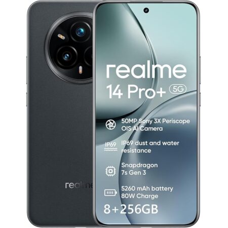 offerta a tempo: realme 14 pro+ 5g smartphone, 50mp +50mp fotocamera — 6% da 341,00 € a 320,15 €