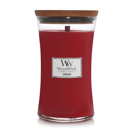 offerta a tempo: woodwick candela grande profumata con stoppino scoppiettante | ribes (currant) — 4% da 38,90 € a 37,22 €