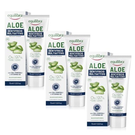 offerta a tempo: equilibra igiene dentale, aloe dentifricio multiattivo — 25% da 10,29 € a 7,72 €