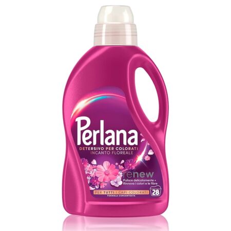 offerta a tempo: perlana detersivo colorati incanto floreale 28 lavaggi — 41% da 5,99 € a 3,56 €