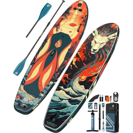 offerta a tempo: tavola da sup gonfiabile + accessori — 50% da 199,00 € a 99,00 €