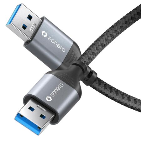 offerta a tempo: sonero® cavo dati da usb a a usb a, cavo di collegamento — 34% da 12,88 € a 8,56 €