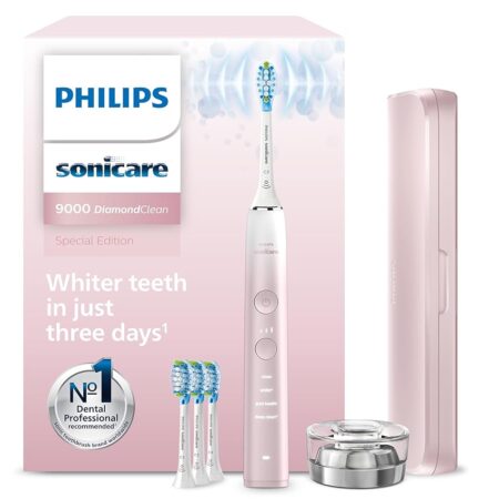offerta a tempo: philips sonicare diamondclean 9000 spazzolino elettrico sonico con app — 26% da 279,99 € a 207,08 €