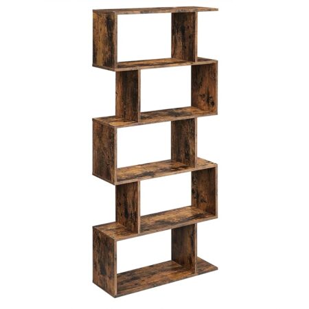 offerta a tempo: vasagle scaffale a 5 ripiani, libreria — 25% da 66,49 € a 49,99 €