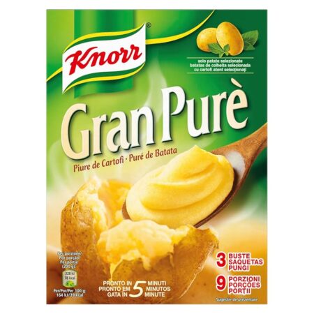 offerta a tempo: knorr gran purè, piatti pronti knorr con patate da agricoltura sostenibile — 28% da 1,89 € a 1,36 €
